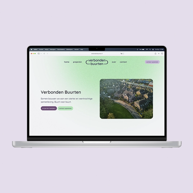 Webdesign voor Verbonden Buurten